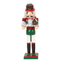 36cm Christmas Nutcracker With Green Jacket image