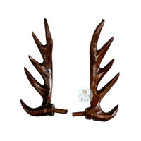 70mm Cuckoo Clock Antlers To Suit HÖNES Clock (Wooden Plain) image