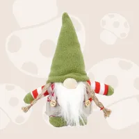 Gnome With Green Hat & Stripey Clothes image