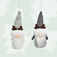 16cm Reindeer Gnome Hanging Decoration- Assorted Designs image