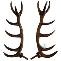 135mm Wooden Cuckoo Clock Antlers To Suit HÖNES Clock (Plain) image