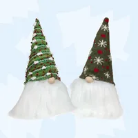 30cm Christmas Gnome With Festive Hat- Assorted Designs image