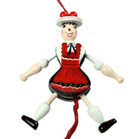 12cm Jumping Jill In Red Dress image