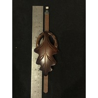 Cuckoo Clock Mechanical Pendulum Fancy Oak Leaf Rod Length 200mm image