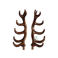 85mm Wooden Cuckoo Clock Antlers To Suit HÖNES Clock (Detailed) image