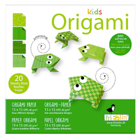 Kids Origami- Jumping Frog image