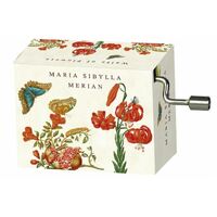 Classic Art Hand Crank Music Box- Maria Sibylla Merian (Tchaikovsky-Waltz Of The Flowers) image