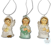 6.5cm Angel Hanging Decoration- Assorted Designs image