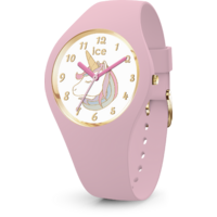 34mm Fantasia Collection Pink & Gold Youth Watch With Unicorn Dial By ICE-WATCH image