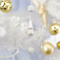 160cm Christmas Gnome Hanging Ornament With White Hat - Girl image