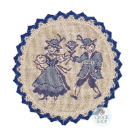 Blue Dancers Round Placemat By Schatz (20cm) image