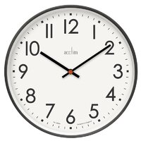 50cm Ashridge Dark Grey Wall Clock By ACCTIM (Small Scratches) image