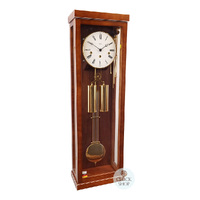 86cm Walnut 8 Day Mechanical Regulator Wall Clock By HERMLE image