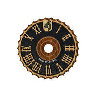Black Wooden Dial For Hones Cuckoo Clock 60mm image