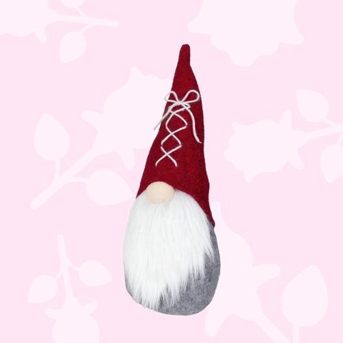 22cm Gnome With Cross Stitch Hat- Boy