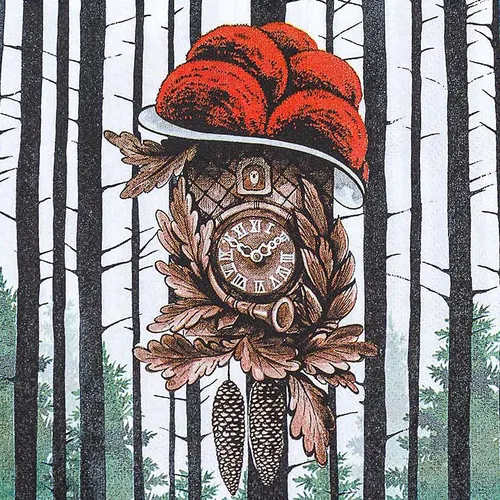 Serviette Pack (Black Forest Cuckoo Clock)