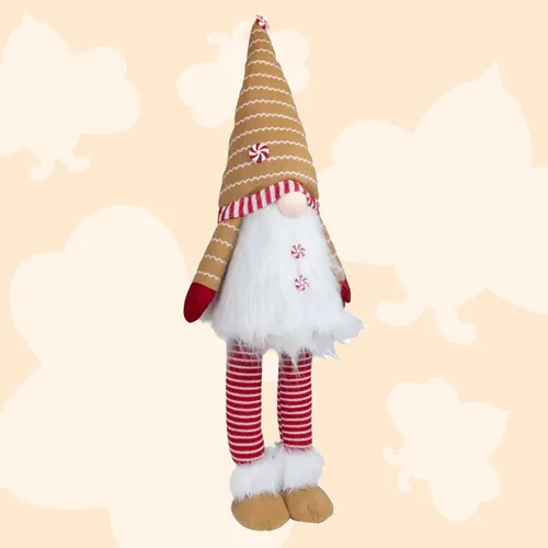 95cm Wiggling Gingerbread Gnome