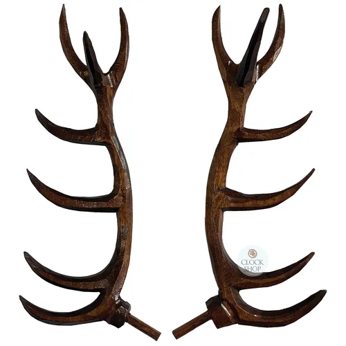 135mm Wooden Cuckoo Clock Antlers To Suit HÖNES Clock (Plain)