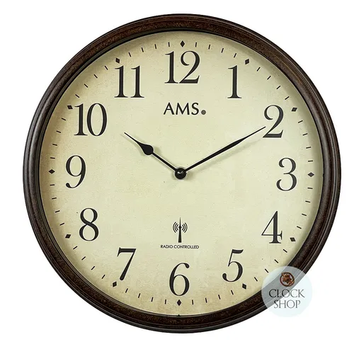 32cm Indoor / Outdoor Round Wall Clock By AMS