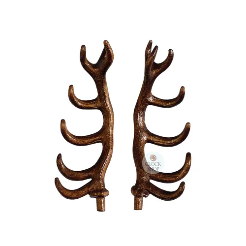 85mm Wooden Cuckoo Clock Antlers To Suit HÖNES Clock (Detailed)